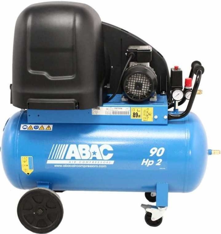 Abac Compresseur 90L 2CV Mono-étagé Abac Compresseur 90L 2CV Mono-étagé