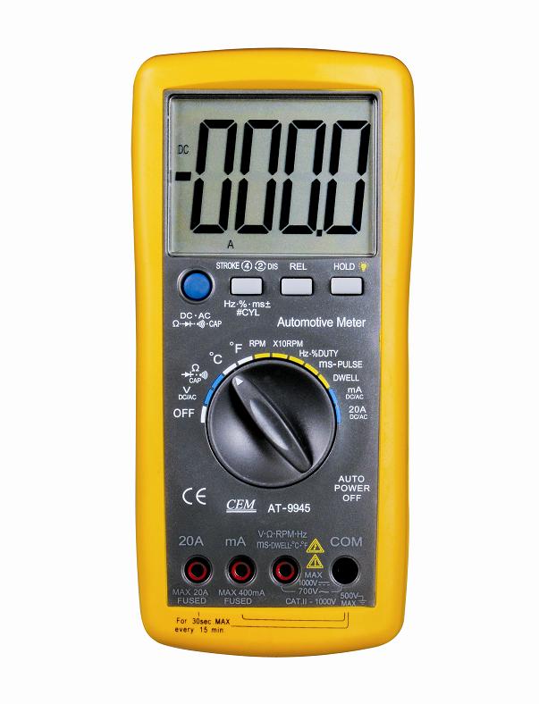Multimètre Numérique Compte-tour