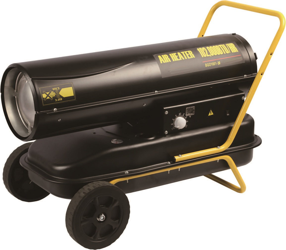 Chauffage De Chantier Fuel 30 KW à Combustion Directe