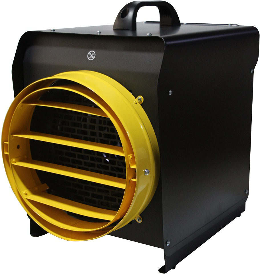 Chauffage De Chantier Electrique Gainable 10000W 380V Triphasé 1063 m3/h