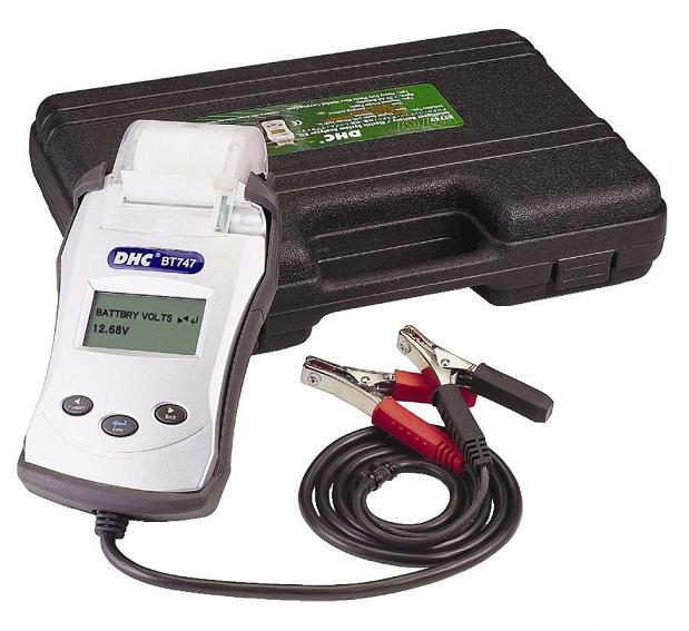 Testeur De Batterie Avec Imprimante - Chargeur batterie, Testeur