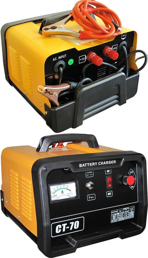 Chargeur Booster Batterie Automatique 60A 12/24V