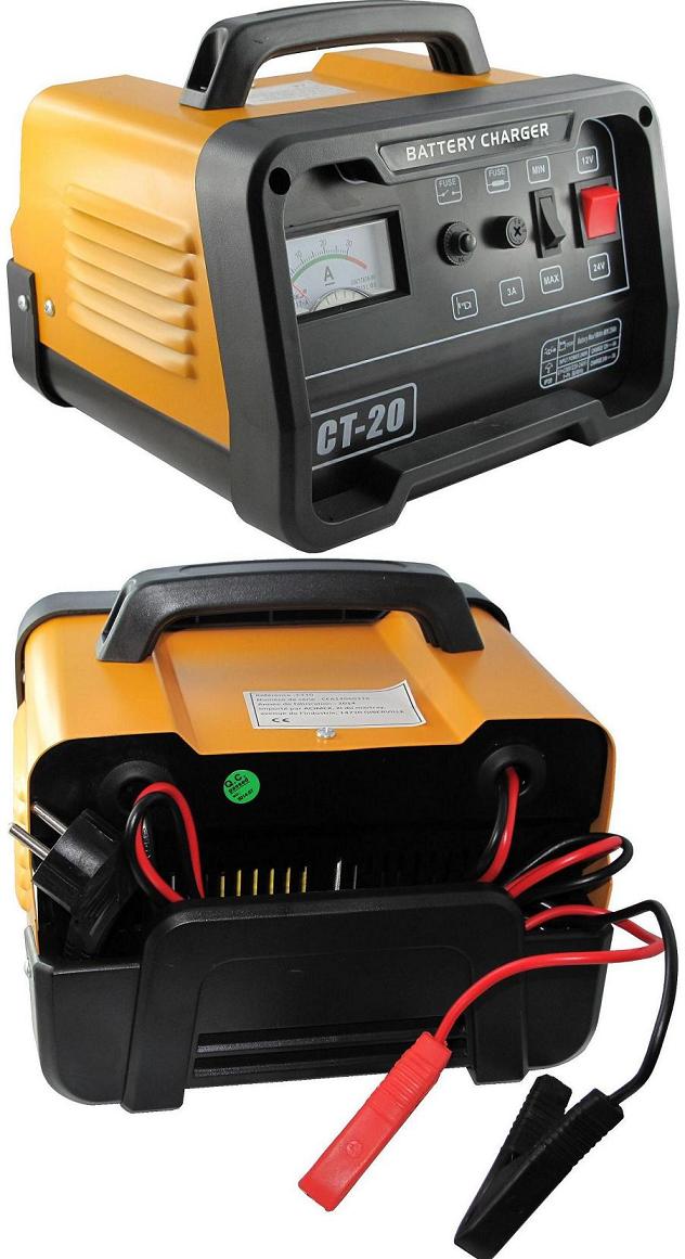 Chargeur De Batterie Automatique 20A 12/24V