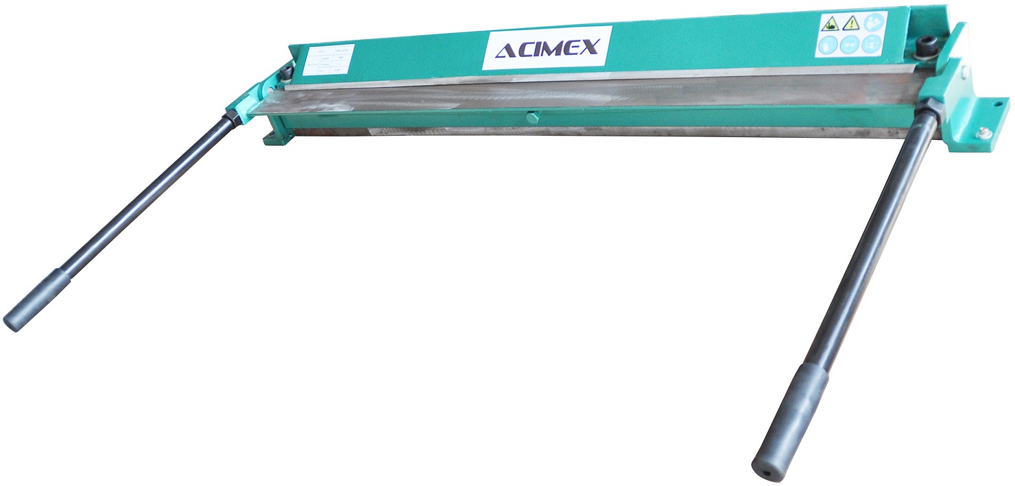 Plieuse Manuelle Cintreuse à Tôle 1000mm Epaisseur Maxi 1,2mm