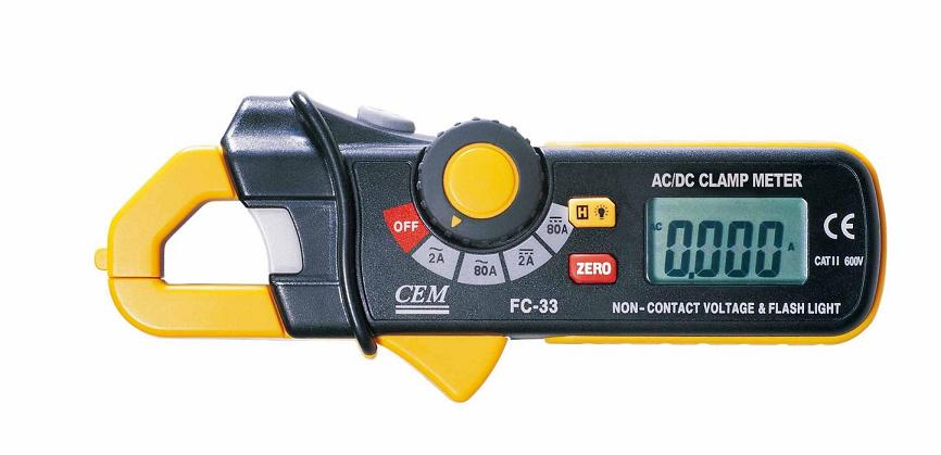 Pince Ampèremétrique 80A AC/DC