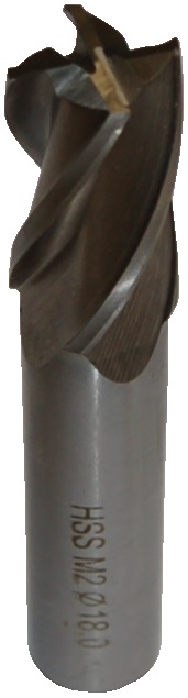 Fraise Métal 3 mm HSS M2 Cylindrique - Fraise