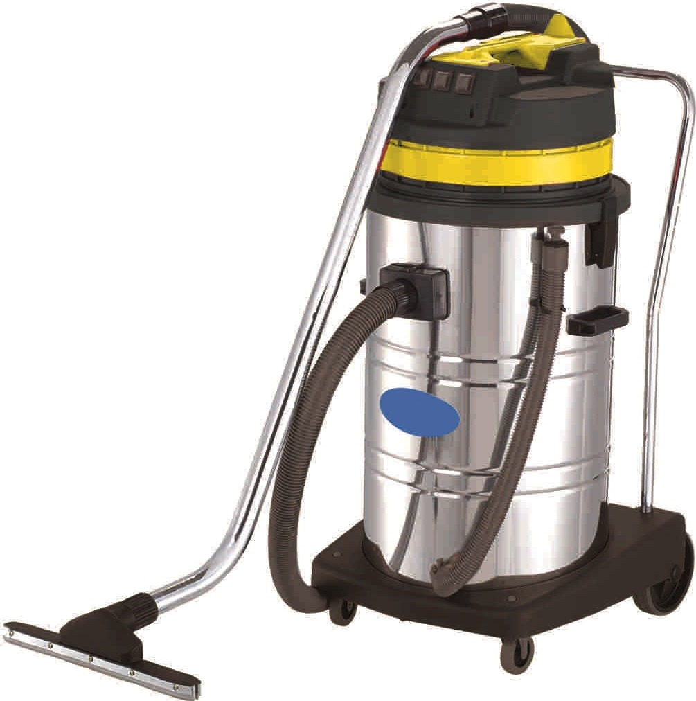 Aspirateur Eau Et Poussière Professionnel 80L 3000W Cuve Inox 3 Moteurs ...