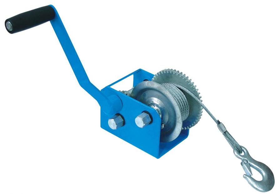 Treuil Manuel à Câble Traction Max 1130 kg