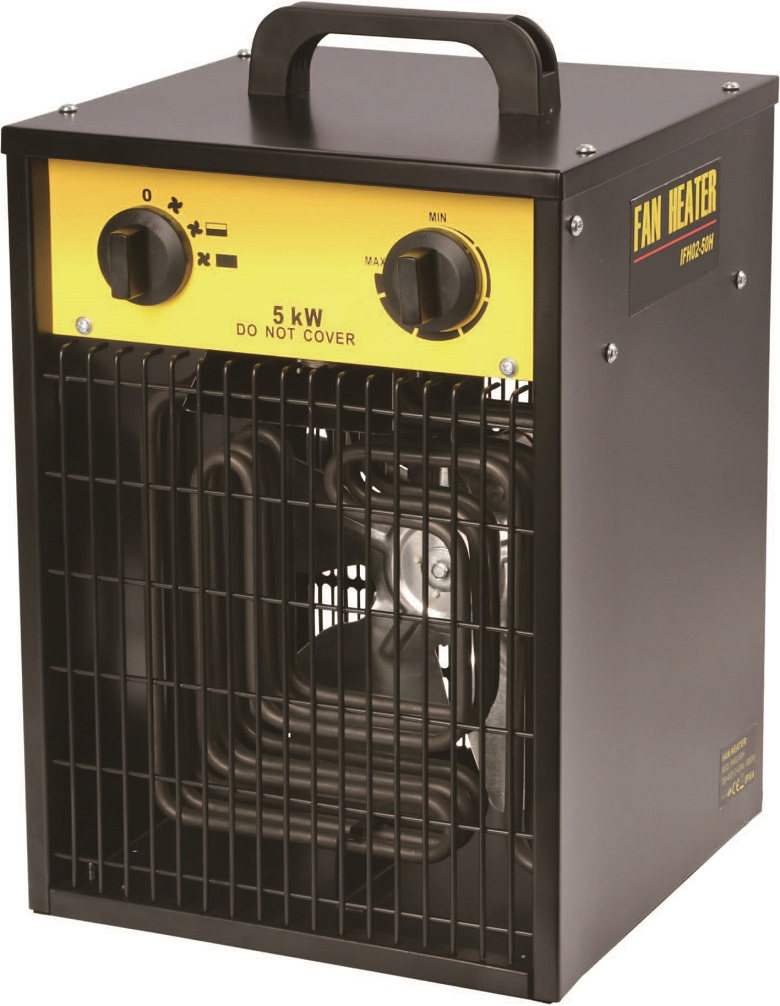 Chauffage De Chantier Electrique 5000W 380V Triphasé