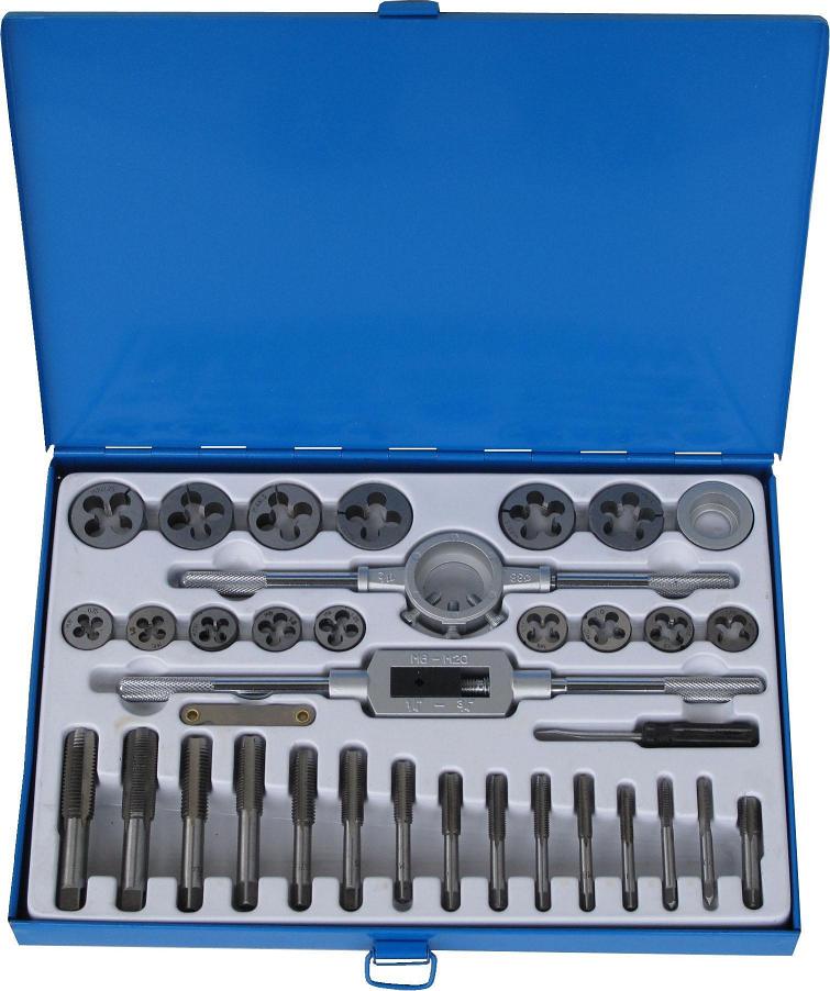 Coffret Tarauds Filières 35 Pièces En Métrique