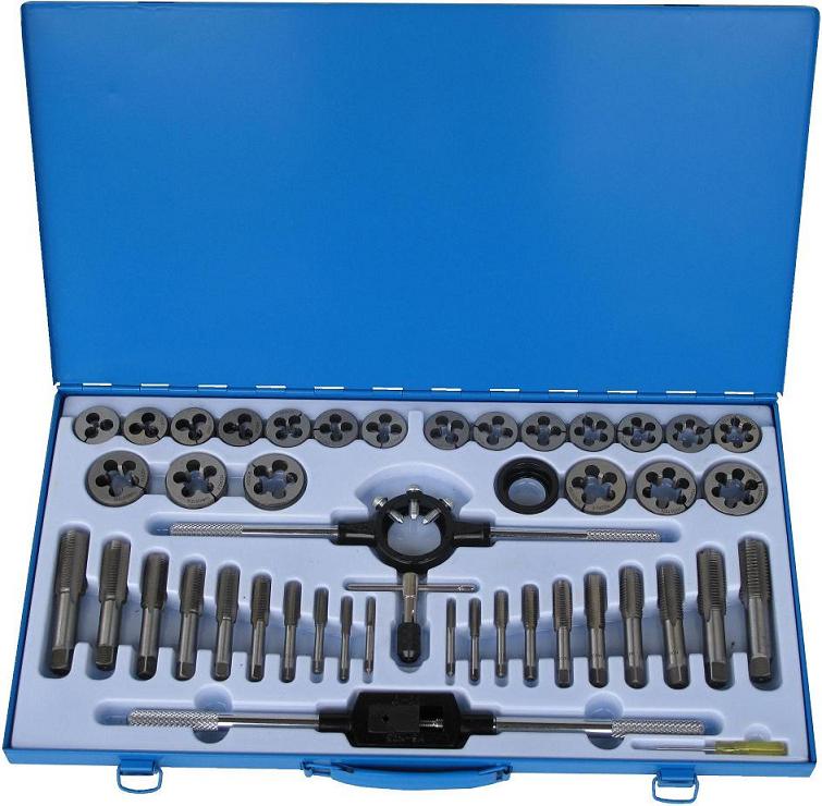 Coffret Tarauds Filières 45 Pièces En Métrique