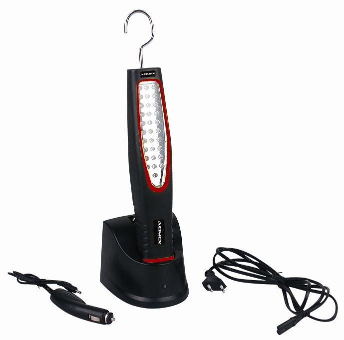 Baladeuse 30 LED Rechargeable Sur Socle