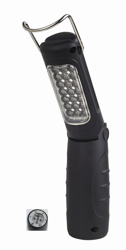 Baladeuse 21 LED Rechargeable + Torche 5 LED