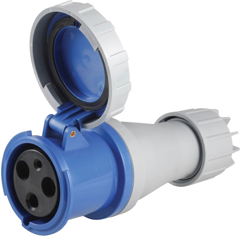 Prise Mobile 2P+T femelle 63A Étanche IP67