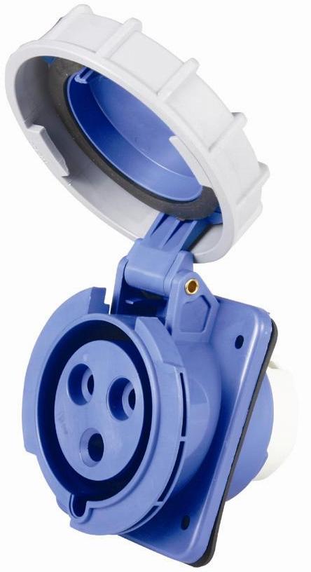 Prise Encastrable 2P+T Femelle 32A Étanche IP67