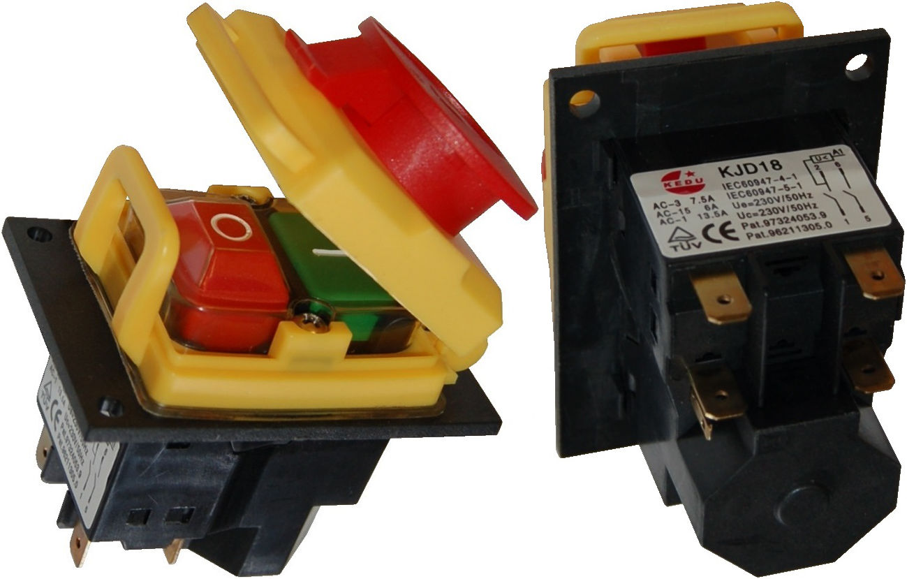Interrupteur D’arrêt D’urgence CZK250A / ZJK250A / ED250A – Pour Machines, Tableaux électriques, Sécurité Industrielle