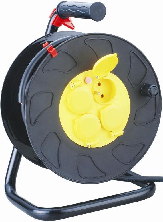 Enrouleur Électrique 35m IP44 De Chantier 3x2,5mm² Pro Enrouleur Électrique 35m IP44 De Chantier 3x2,5mm² Pro