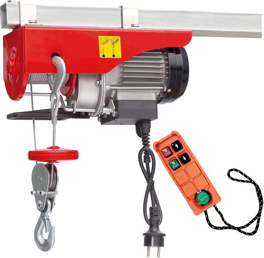 Palan Électrique 230V 500W 150/300 kg Avec Télécommande