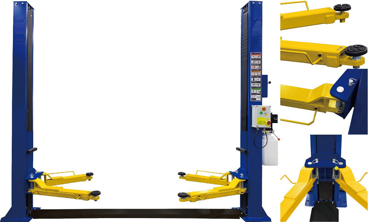 Pont Élévateur 2 Colonnes 4T Triphasé 380V Pont Élévateur 2 Colonnes 4T Triphasé 380V