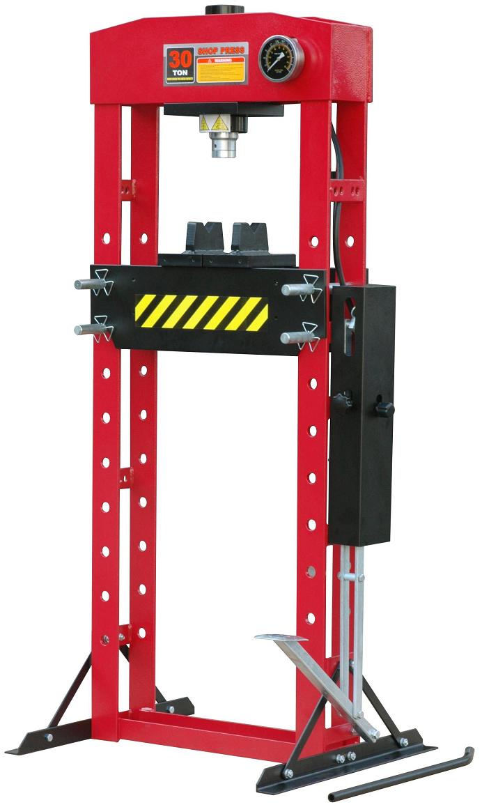 Presse Hydraulique D'atelier 30T Manuelle 2 Vitesses