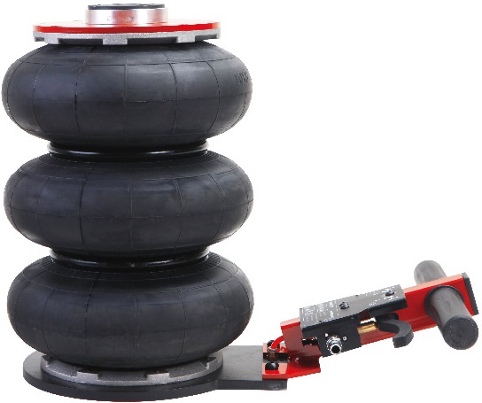 Cric Pneumatique 3 Boudins 2 Tonnes