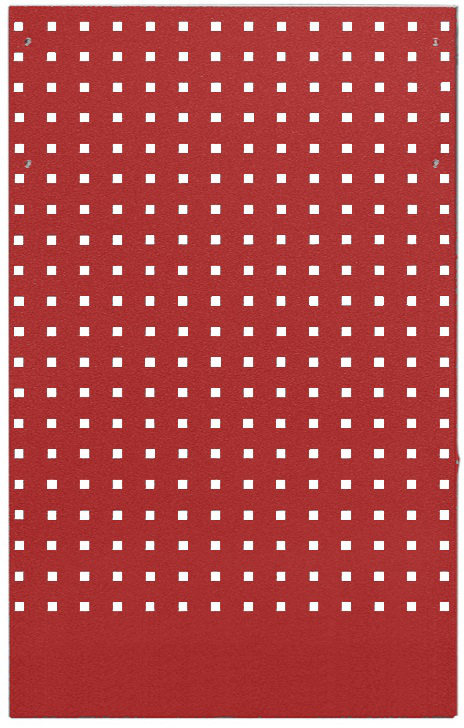 Panneau Perforé 1052x614,5 Mm