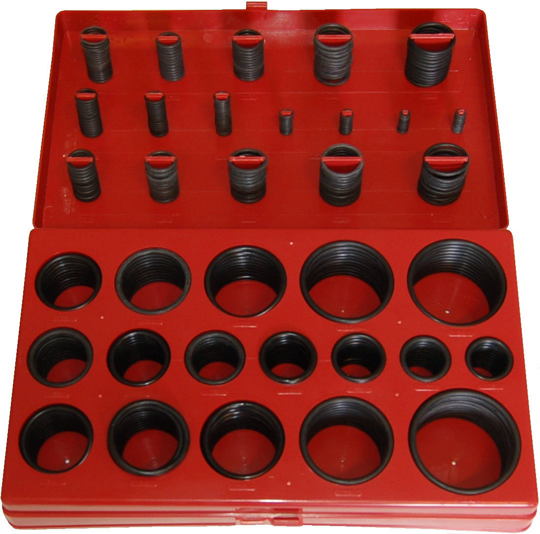 Kit De 279 Joints Toriques – 18 Tailles – Caoutchouc Haute Résistance Pour Usage Auto, Plomberie, Hydraulique