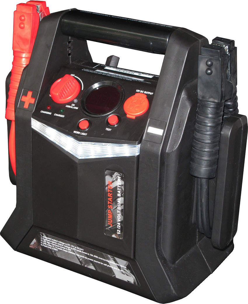 Booster De Batterie Démarreur Autonome 12/24V 500/1100 A