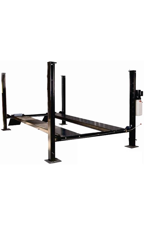 Pont Élévateur Parking 4 Colonnes 4T Triphasé 380V Chemin De 4686 mm, Hauteur De Levage 2m