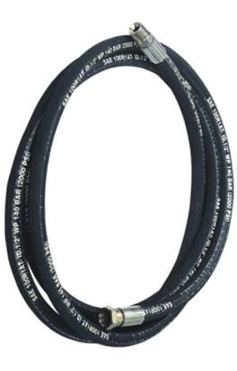 Tuyau d'huile en caoutchouc de 3/8 pouces flexible d'huile en essence noir  300 psi - Chine Flexible d'huile, flexible de carburant