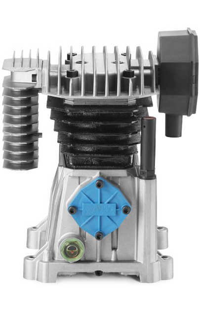 Tête De Compression Nue 3CV, Chemisée Fonte, Avec Volant Et Filtre D'Aspiration Tête De Compression Nue 3CV, Chemisée Fonte, Avec Volant Et Filtre D'Aspiration