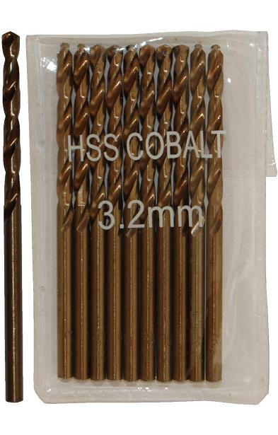Jeu de forets hélicoïdaux à revêtement Cobalt CMCP 1.0-13mm HSS M35, foret  pour le bois/métal, outils électriques