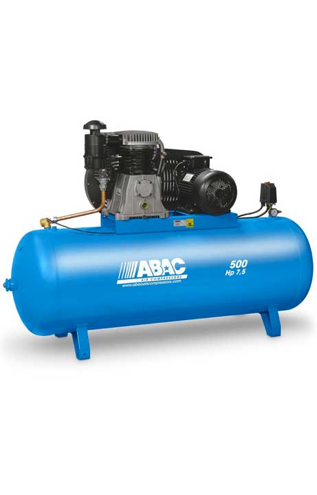 Abac Compresseur 500L 7,5CV Bi-étagé 400V