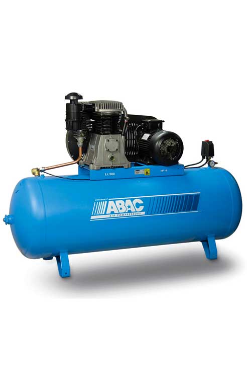Abac Compresseur 500L 10CV Bi-étagé 400V