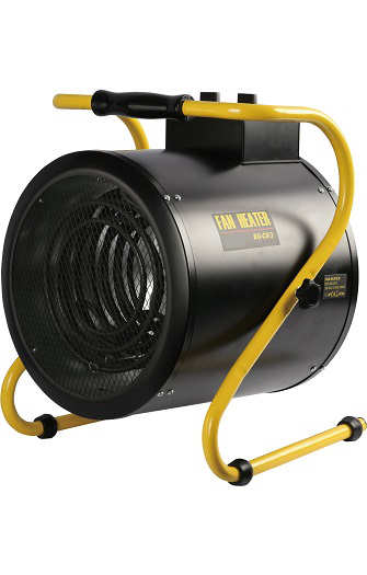 Chauffage De Chantier Electrique 9000W 380V Triphasé 980 M3/h