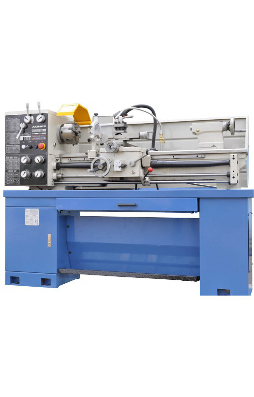 Tour à Métaux Entre-pointes 1000mm Tri 380V Avec Frein à Pied