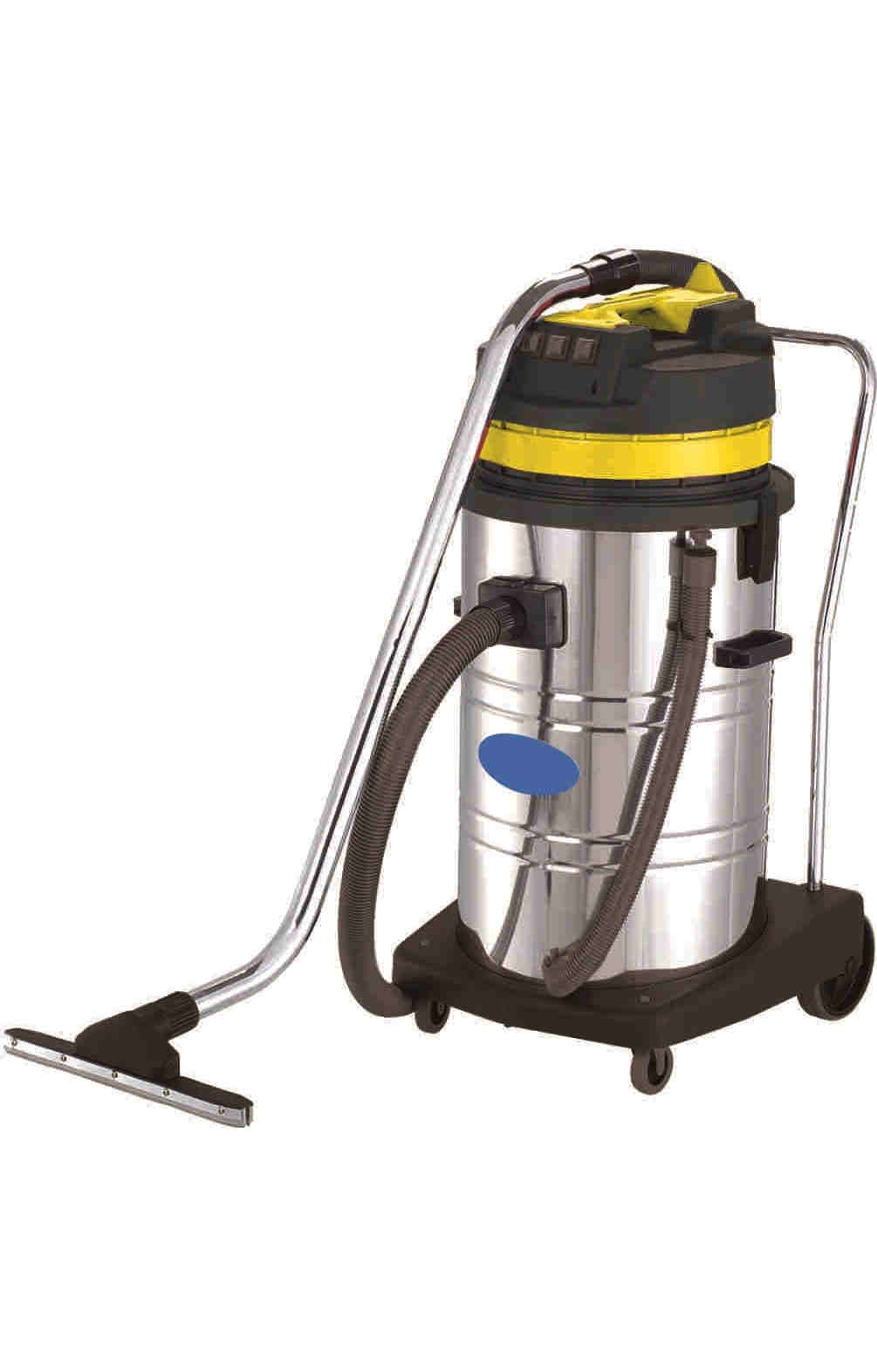 Aspirateur Eau Et Poussière Professionnel 80L 3000W Cuve Inox 3 Moteurs