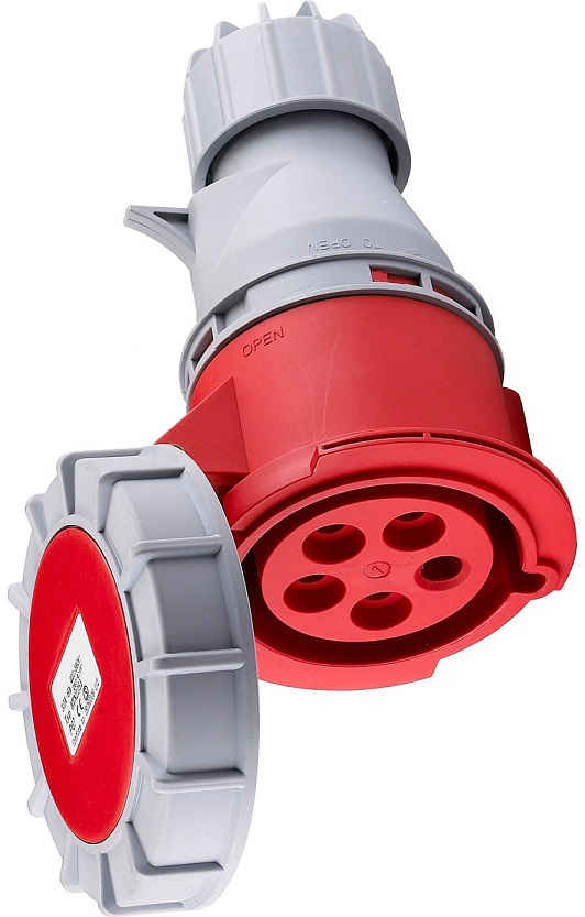 Prise Mobile Triphasée 3P+N+T Femelle 32A 380V Etanche IP67