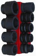 Coffret 9 Douilles Longues 1" CrMo