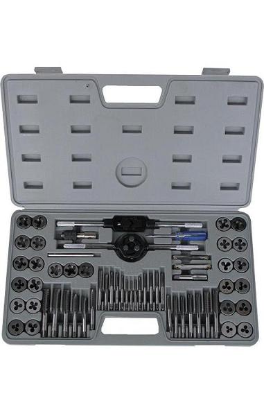 Coffret Tarauds Filières 60 Pièces En Métrique Et Pouce