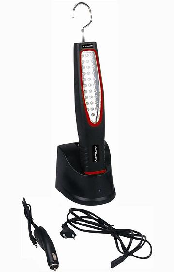 Baladeuse 30 LED Rechargeable Sur Socle