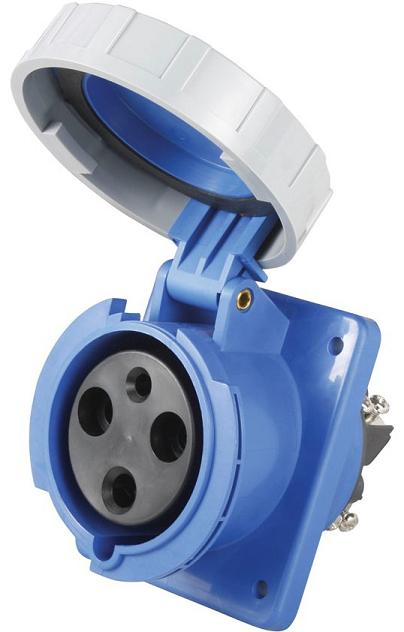 Prise Encastrable 2P+T femelle 125A Étanche IP67