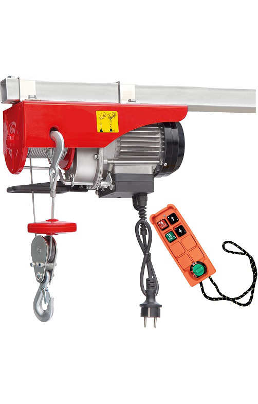 Palan Électrique 230V 500W 150/300 kg Avec Télécommande