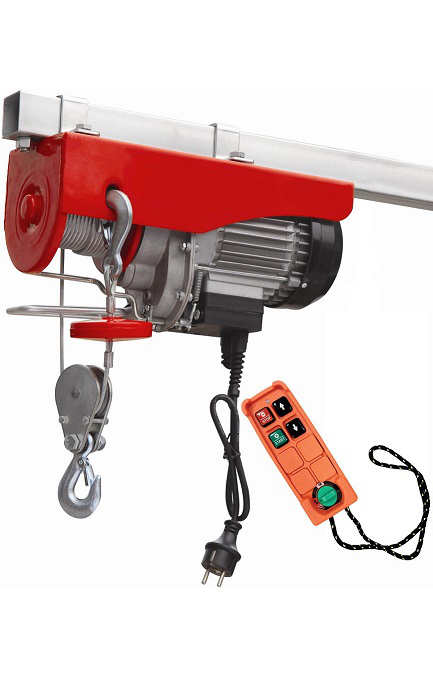 Palan Électrique 230V 1050W 300/600 kg Avec Télécommande