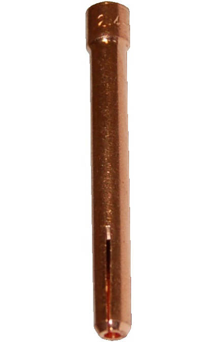 Buses Céramique TIG #16 - 2 Pièces, Trou Central 2,4 Mm, Maille Inox - Pour Torches WP9, 17, 18, 20, 25, 26