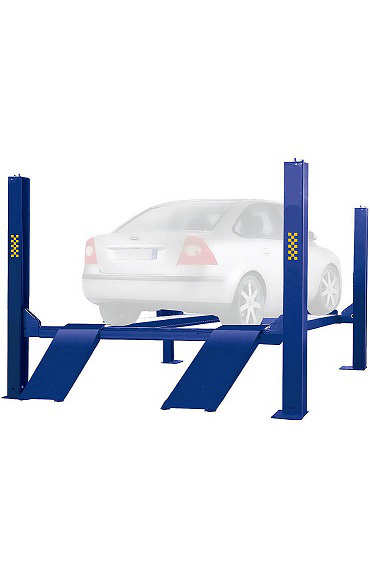 Pont Élévateur 4 Colonnes 4T Monophasé 230V Chemin De 5,08m