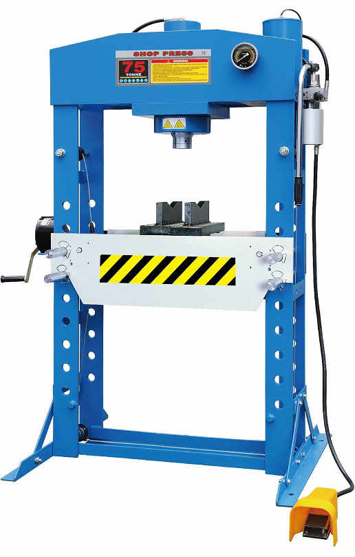 Presse Hydropneumatique D'atelier 75T