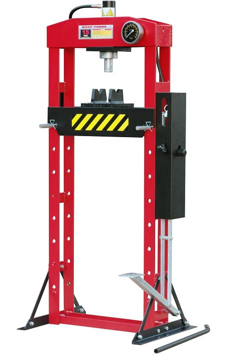 Presse Hydraulique D'atelier 15T Manuelle 2 Vitesses