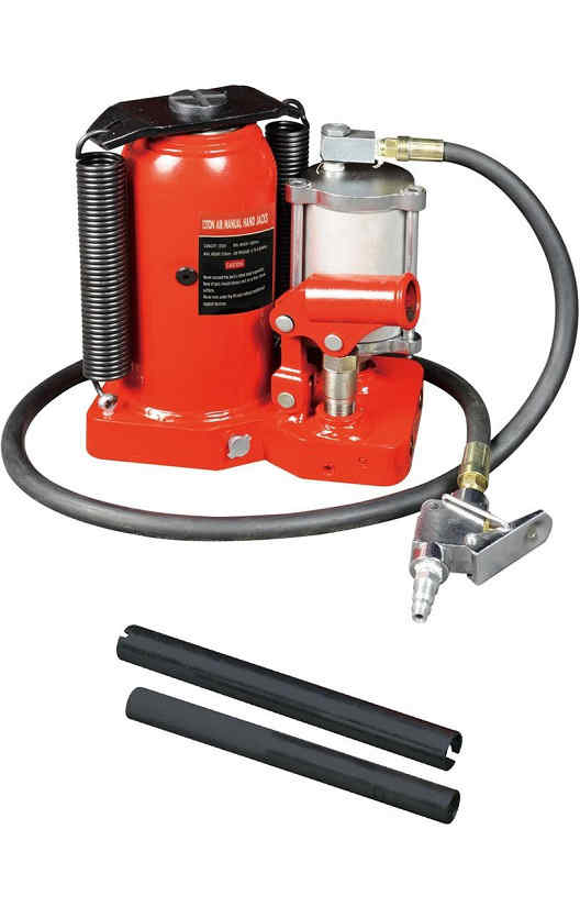 Cric Bouteille Hydropneumatique 12 Tonnes Embase Soudée