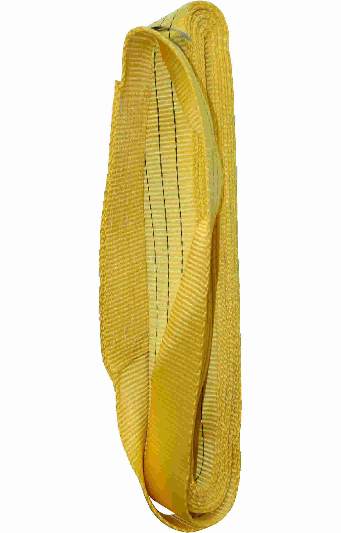 Élingue De Levage 4 Tonnes - Sangle PES 100 Mm De Large, 4 Mètres, Pour Chantier, Marine, Industrie